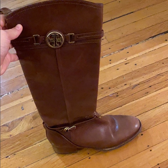 Tory Burch Shoes - Tory Burch Brown Riding Boots